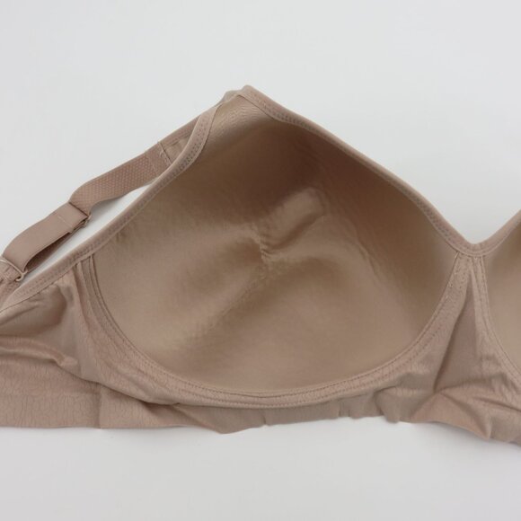 Secret Treasures 38DDD Pink Beige Perforated Light Padding Wireless Bra Bralette - Picture 8 of 14